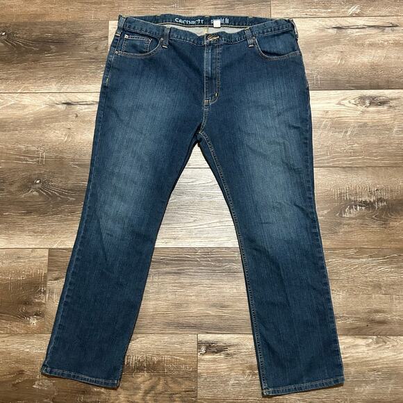 Carhartt Other - Carhartt Rugged Flex Straight Fit Jeans 42x30 Mens Dark Wash